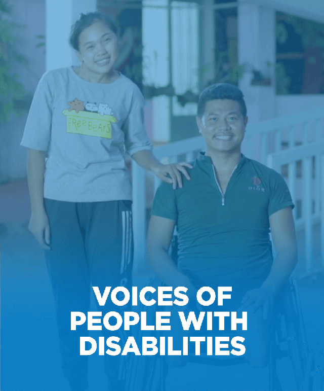 voices of people with disabilities